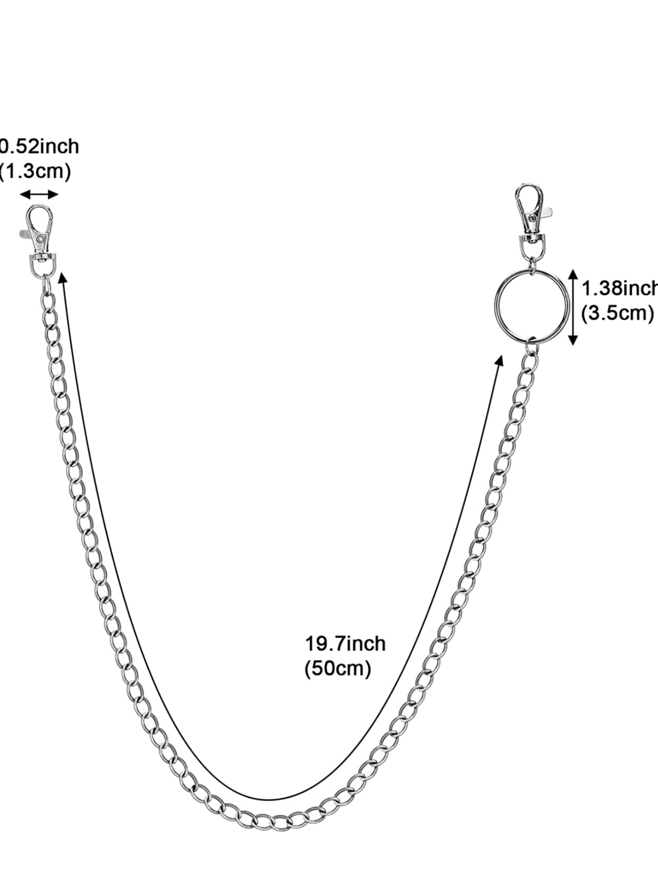 Wallet Chain Side Belts
