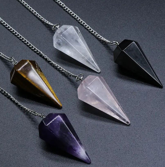 Gemstone Crystal Pendant