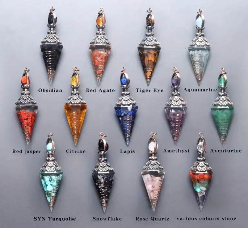 Ornate Gemstone Pendulum