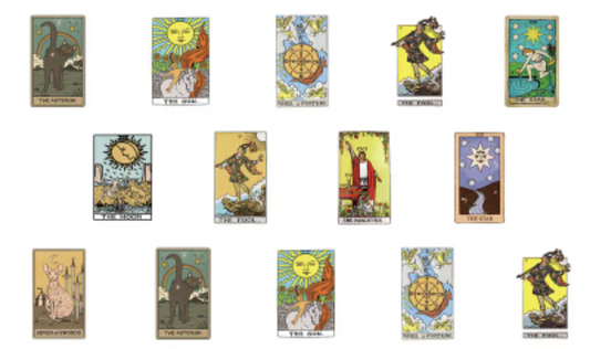Tarot Card Stickers